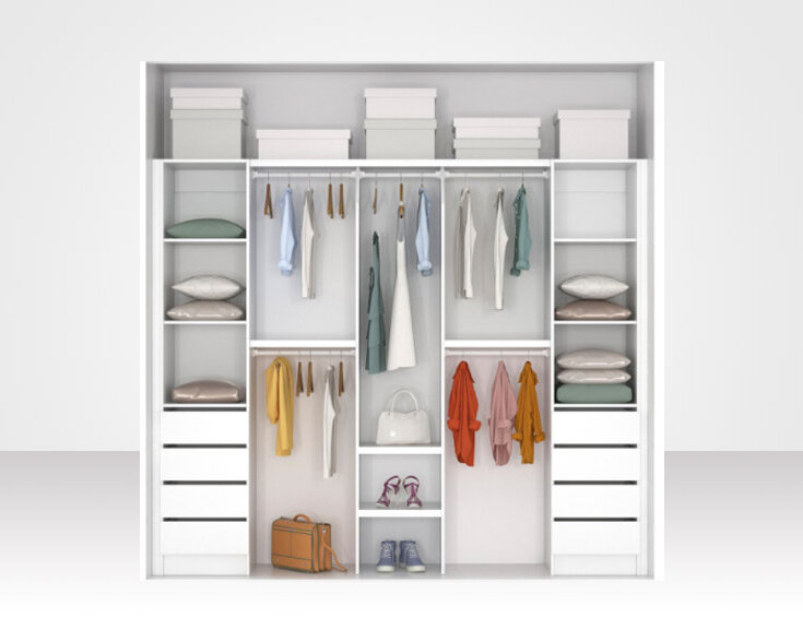 Fox Wardrobes and Cabinetry layouts