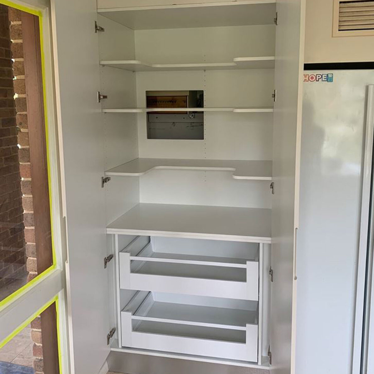 Fox Wardrobes and Cabinetry Pantry